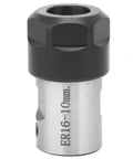 ER16 Collet Block Chuck Holder For CNC Milling Machines, Heavy Duty Pro Grade 10mm Tool Bar shown in close-up view.