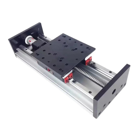 Rock Solid Heavy Duty Linear Guide Rail Kit With Sfu1605 Ball Screw And Hgr15 Sliding Motion Table close-up view showing design features.
