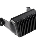 Beefy 12V Outboard Control Box Switch Fits 4 5 6 8 9.9 14 15 20 25 HP Boats Routes Ignition Kill and Trim Commands Tillers No Relay Needed Matches 396141 582281 Replaces 582880 582787 Drop Into Housing Stock Match Get The Rig Running Strong. black plastic finned outboard control box switch housing for 12V tiller boats
