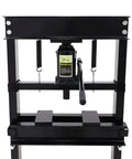 Beefy 20 Ton Hydraulic Shop Press For Home Mechanics And Small Shops With Adjustable Ram Includes Manual Hand Pump Built To Last Steel Frame Great For Automotive And Metalworking Tasks