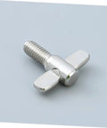 Single aluminum bolt from 10 Piece Drum Kit Top Screw Fastener Set Durable Aluminum Drum Bolts For Secure Cymbal Attachment And Easy Install
