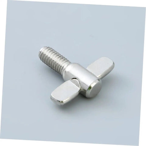 Single aluminum bolt from 10 Piece Drum Kit Top Screw Fastener Set Durable Aluminum Drum Bolts For Secure Cymbal Attachment And Easy Install