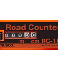 Heavy Duty Single Wheel Measuring Device With Slick Cruising Wheels And Adjustable Handle For Road Walking Track Pacing And Contractor Hustle Delivers Smooth Tracking Precision Dial Display Tight Accuracy showing a road counter display.