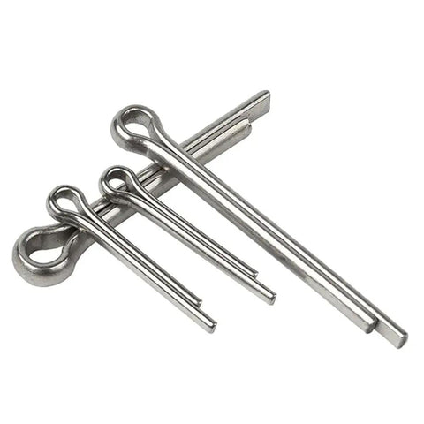 M1 M8 Open U Spring Cotter Pin Kit In 304 Stainless Steel Built To Last Rust Resistant And Durable Micro Size To Heavy Duty Range For Secure Axle Assemblies And Fastening Needs, stainless steel cotter pins