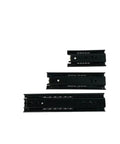 Heavy Duty Ball Bearing Drawer Slides With Soft Closing, 45mm Wide, Full Extension Cabinet Hardware, 100Lb Load Rating, Smooth Glide, Two Rows Of Solid Steel Balls, Galvanized Blue Seal Surface Tough-As-Nails Durability And Performance. three sizes