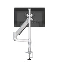 Premium Column Monitor Desk Stand For 17 To 30 Inch Screens with smooth spring lift and adjustable arm.