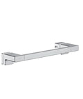 Chrome Shower Door Handle That Doubles As A Towel Rail, 2 Inch Accessory For Modern Bathrooms, Sleek and Durable Finish