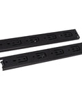 Black Beefy 12 Inch Drawer Slides Full Extension Side Mount With Double Ball Bearings for cabinets