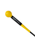 Golf Swing Trainer And Warm Up Stick For Grip Balance Distance Power Tempo Training With Half Pound Weighted Head Flexible Shaft