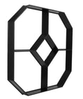 Walk Stone Maker DIY Paving Mold For Concrete Pathways Hexagon Pattern Reusable Stone Mold for Garden, PP material, side view