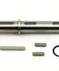 Worm Gear Speed Reducer Output Shaft Kit For 090 Series One And Three Eighths Inch Keyed Single Output Shaft Includes Shaft Keys And Retaining Ring Ready To Install Today laid out on white surface