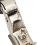 Close-up of Soft Close Cabinet Hinges 26mm for Glass Doors 2 Pack Easy Install Hardware with durable cold rolled steel.