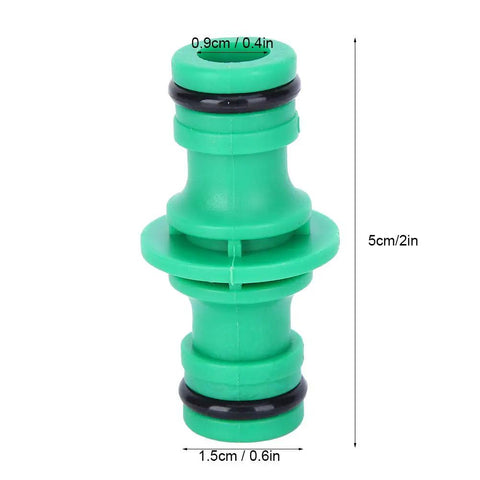 Awesome 10Pcs Water Hose Quick Connect Kit With Smooth Irrigation Tools For Easy Garden Pipe Repairs And Universal Straight Links To Fix Split Hoses Fast green plastic hose connector, 5cm