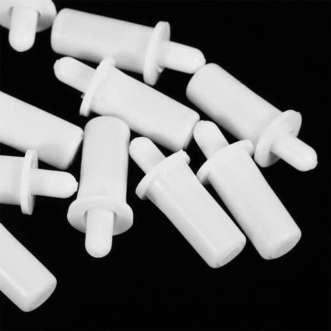 Window Shutter Repair Kit With Spring Loaded Replacement Pins For Quick Fixes Secure Fit And Easy Operation 80 Piece Set Of Roller Shutter Parts For Durable Long Lasting Functionality, white plastic pins