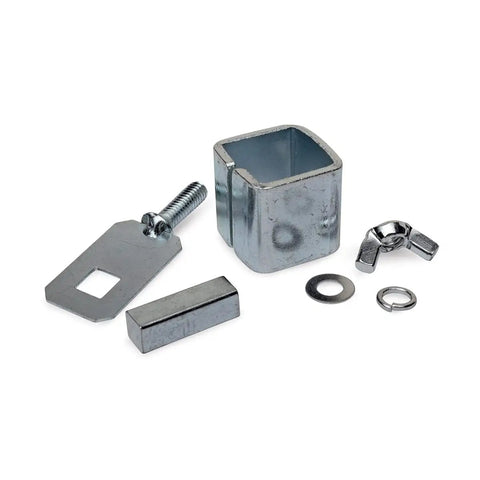 Intergrip 8 Piece Welding And Fabrication Clamp Set For Precise Butt Welds, 0.040 Inch Gap, includes steel components with silver finish