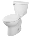 Slow-Close Elongated Toilet Seat With Quick-Release Hinges White Ever-Tite Locking For A Secure Fit No Slam Quiet Close And Easy-Clean Design