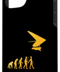 Hang Glider Art IPhone 13 Pro Max Case For Men And Women Funny Hang Gliding Design Phone Cover For Air Sports Lovers Outdoor Flyers Gift