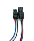 Top Quality 4 Pin Weatherpack Connector Kit With Male And Female Terminals For Automotive Wiring Repairs featuring 16 AWG wires