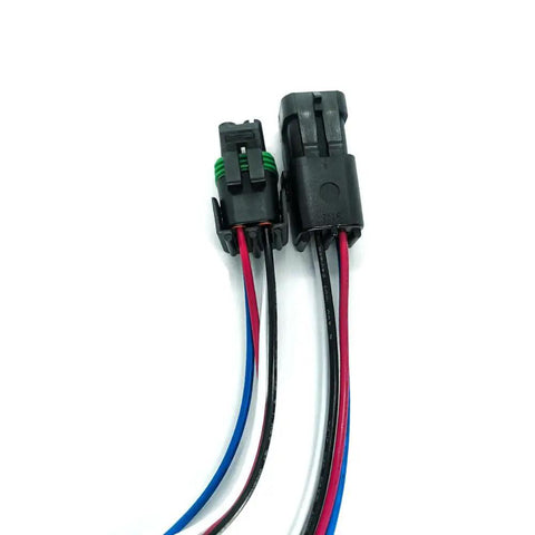 Top Quality 4 Pin Weatherpack Connector Kit With Male And Female Terminals For Automotive Wiring Repairs featuring 16 AWG wires