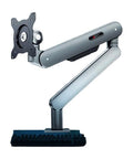 Hella Sturdy Articulating Monitor Mount With Smooth Slide Mechanical Arm for Desk setup, featuring steel construction and VESA compatibility.