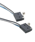 Waterproof Mini Limit Switch With Hinged Lever 2 Pack Prewired SPDT 3 Pin Micro Switch IP67 PA66 6A 12V DC And 5A 250VAC