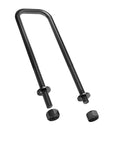 Beefed Up Black Extended Leaf Spring U Bolts 10 Inch By 2.75 Inch Heavy Duty Ideal For Chevy Silverado GMC Sierra HD Leveling Kit