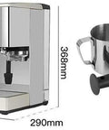 High Power Espresso Coffee Machine With 15 Bar Pump For Rich Espresso, Cappuccino And Latte Foam, 920W Heating, 1.5L Water Tank
