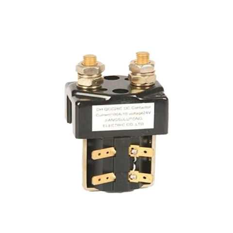 Durable DC Contactor QCC26C-200A Starter Relay with gold contacts for electric truck stacker systems, designed for 48Volt performance.