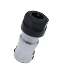 Universal 5 To 10 Mm Extension Rod Motor Shaft Spindle For CNC Milling Machines featuring a black and silver collet for secure attachment.