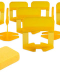 Ultra Thin 0.5mm Tile Leveling System With 2000 Spacers For Floor And Wall Installations Compatible With Most Wedges