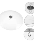 Clear Bird Feeder Rain Cover Dome For Outdoor Feeders And Hummingbird Feeders, Weatherproof Shield With Squirrel Baffle Protection