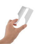 Hand holding Heavy Duty Steel Bathroom Radiator Hooks And Wall Mount Brackets With Expansion Screws Universal Radiator Hangers