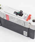 Top Shelf 125 Amp HFD Circuit Breaker With 65kA Interrupt Rating And 277 Volt Bolt On Setup featuring line side lugs in a clear angled view.