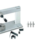 Micro-Press MP 120 Precision Drill Press For Tiny Projects with included drill bits and attachments for delicate crafting and model making.