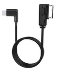 AMI Music Interface Type C Adapter Aux Cable 2 In 1 Charging And Music Playback For MMI 3G Plus Systems Compatible With A3 A4 A5 A6 A8