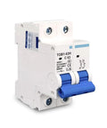 Rock Solid 2 Pole MCB Arc Fault Circuit Breaker 16 Amp 400 Volt AC Switch C Type Electric Protector for workshop safety.