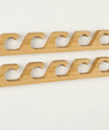 Dope Solid Wood Fishing Rod Holder Rack For Garage Wall Or Ceiling Mounts Horizontal Storage That Holds Up To Five Rods Or Combos