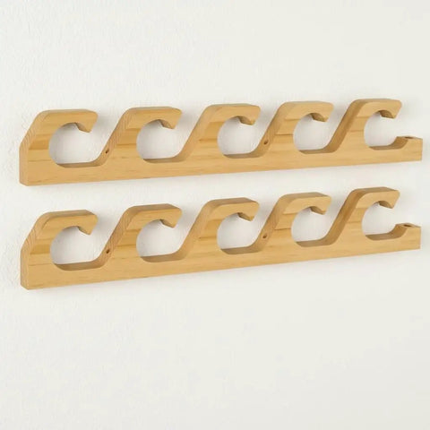 fishing rod holders for garage ceiling Dope Wood Rod Holder for Easy Garage Storage ✓