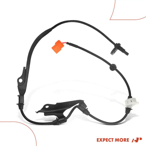 Direct Replacement Front Right Abs Wheel Speed Sensor Fits Honda Accord 2003 Through 2007 Gas Hybrid Models with connectors and wiring.