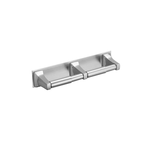 Chrome In-Line Double Roll Toilet Paper Holder For Commercial Restrooms Wall Mount Built Tough OEM Replacement Part R5580