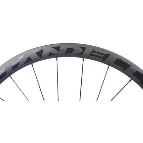 700C Carbon Disc Wheelset 38mm Clincher Road Bike Wheels Centerlock With Sapim Spokes For Slick Aero Ride Lightweight