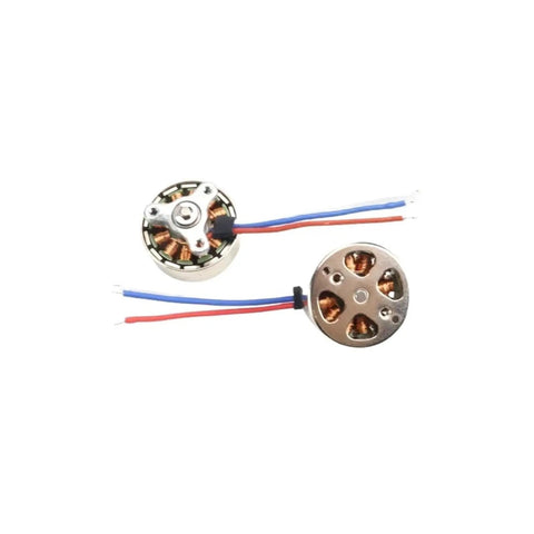 2750KV Mini 18mm Brushless Drone Motor for 2S-3S Batteries, 2mm Shaft, top and bottom view