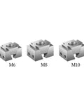 Slick CNC Machining Center Precision Wedge Vise Dual Side Clamping Block M6 M8 M10 sizes for steel aluminum workpieces