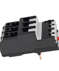 Side view of JR28-D3 Thermal Overload Relay For Electric Motors, showing phase break protection and connector slots