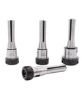 Top Tier R8 ER Collet Chuck Handle Kit With Secure Grip And Durability For Milling Lathe CNC Machining Jobs Featuring High Precision Taper Shank with 4 collet sizes