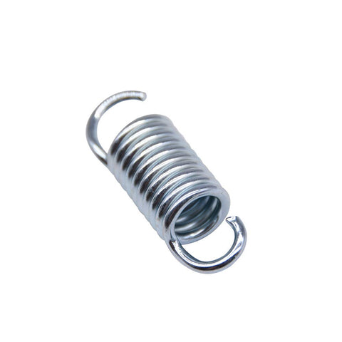 Solid Heavy Duty Two Inch Furniture Mechanism Sofa Extension Tension Springs Pack Of Six Premium Replacement Recliners visible single silver tension spring.