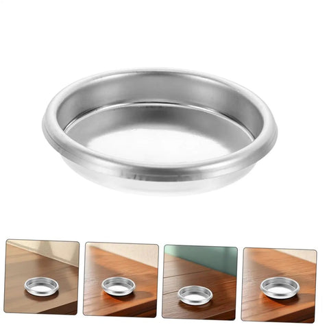 2 Piece Stainless Steel Blind Filters For Espresso Machines And Coffee Makers Pro Grade Cleaning Accessory For Backflushing