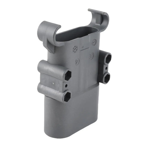 Workhorse Male Forklift Connector For Ev Charging Setup Rated Heavy Duty Beast Mode With 320A And Dc 150V Spec in slate gray.
