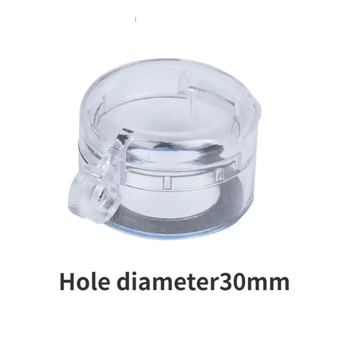 Heavy Duty Emergency Stop Switch Cover Industrial Pushbutton Guard Anti Misoperation Lockout 25Mm Thick Shell Prevents False Hits Keeps Crew Safe Shop Essential Durable Protection