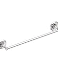 Yorkshire 18 Inch Towel Bar In Chrome 5318CH Sleek Durable Bathroom Hardware With High Shine Finish Easy Install And Included Hardware